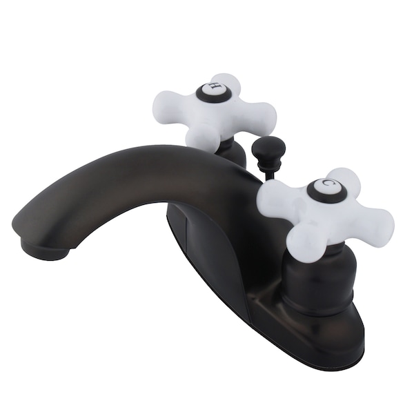 4" Centerset Bathroom Faucet, Oil Rubbed Bronze